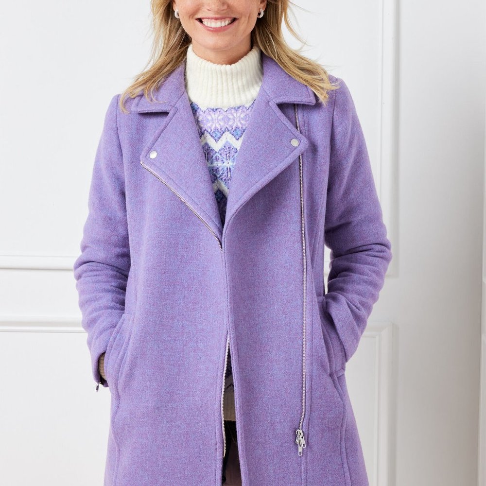 Natalia Moto Coat